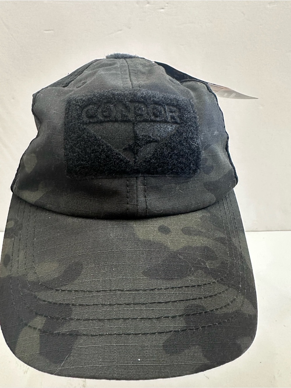 Condor Black Camo Patch Baseball Hat